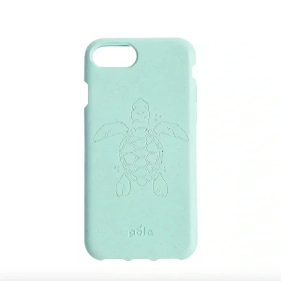 Pela Ocean Turquoise Turtle Edition iPhone 8 Plus Case - Picture 2 of 6